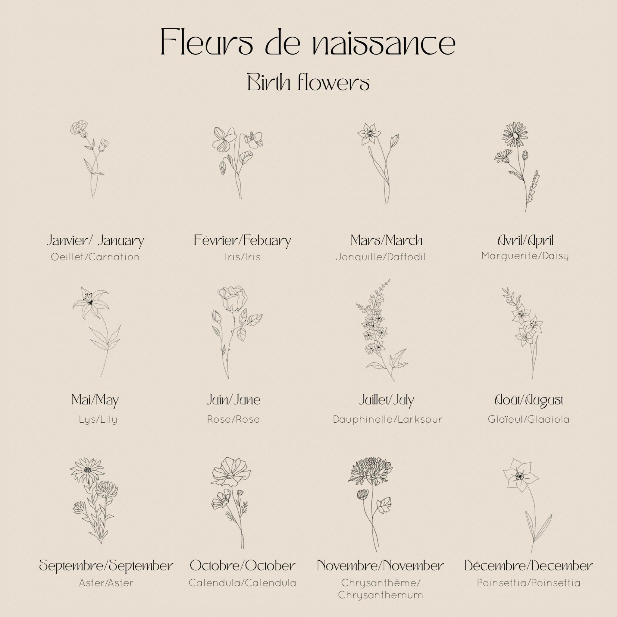 Les Fleurs - Janvier