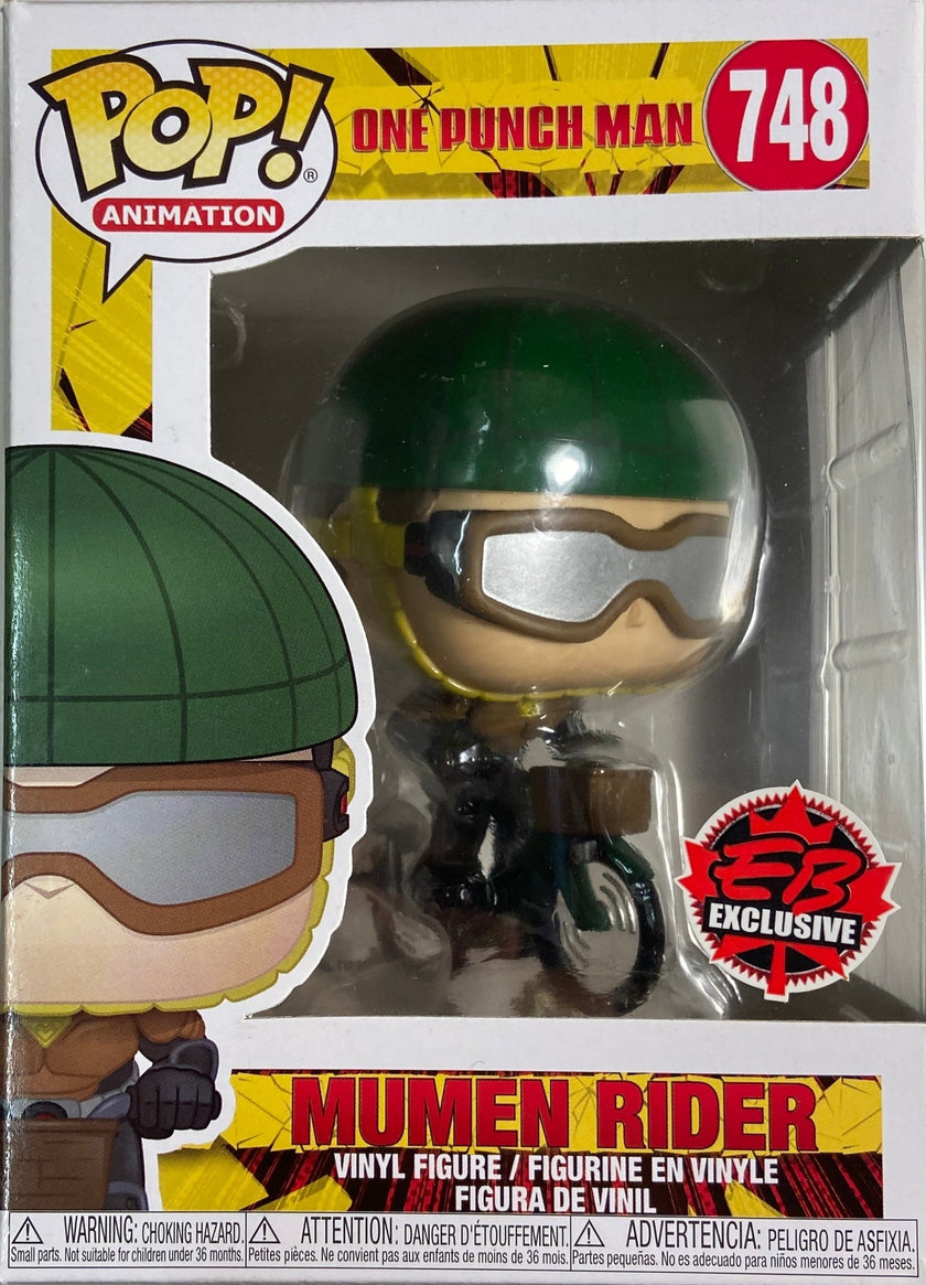 Pop! Rides: One Punch Man Mumen Rider (with Bike) #748 EB Games Exclusive