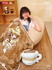 [pre order] POP BEAN Coffee Factory Series blanket pillow set