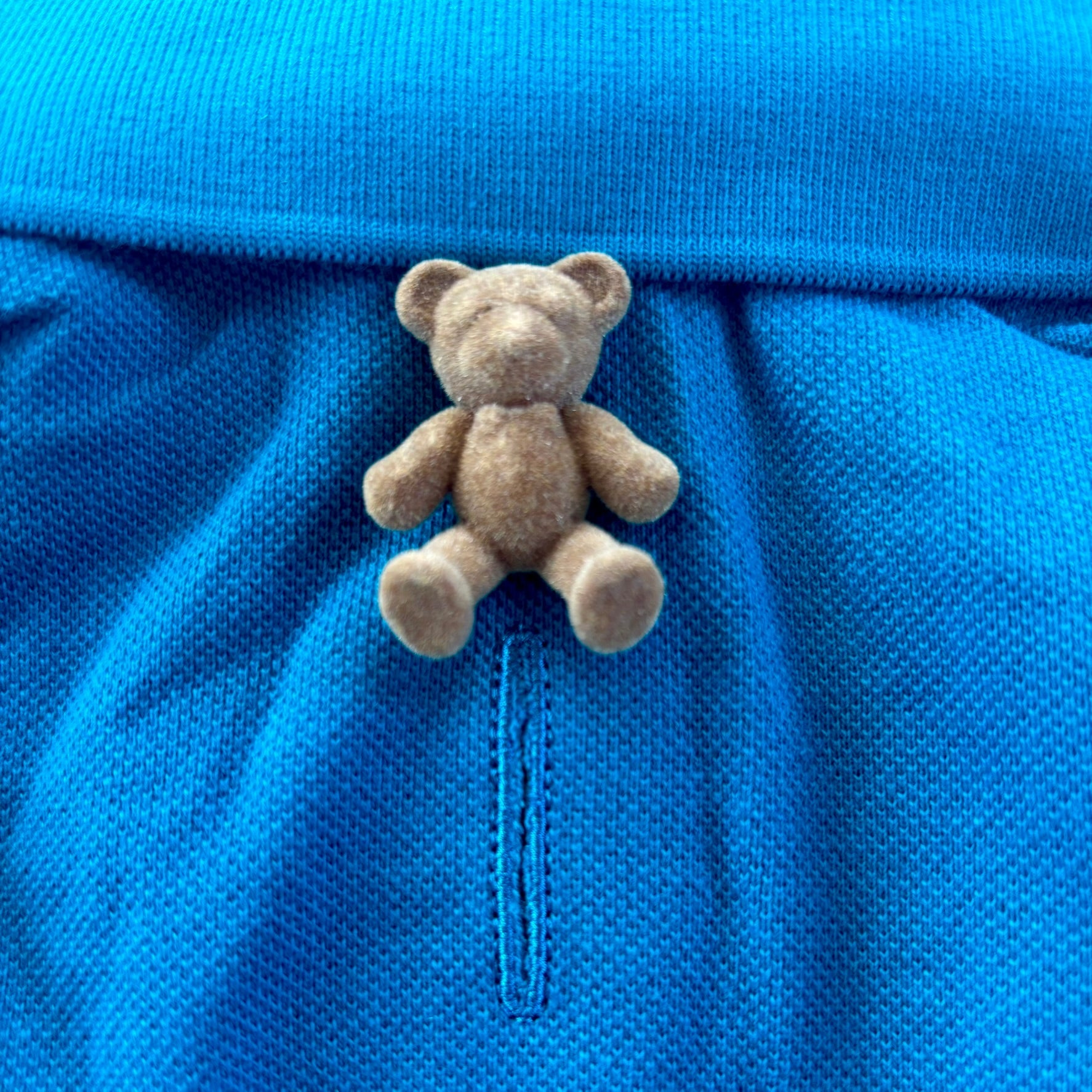 Dark teal cotton shirt