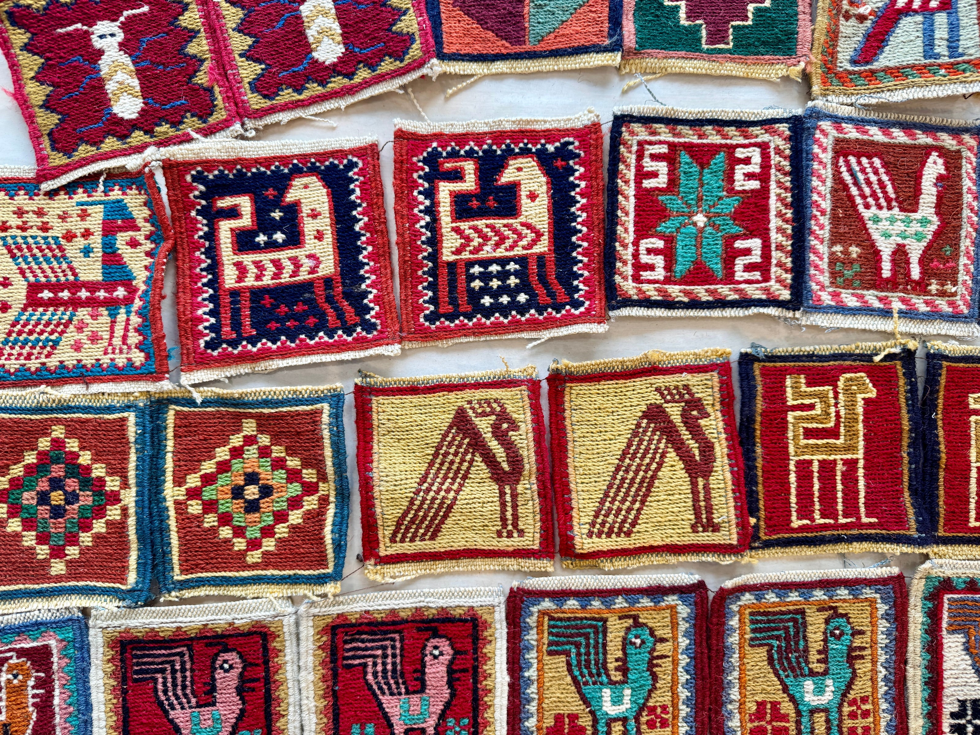 Wool Kilim Coasters 4