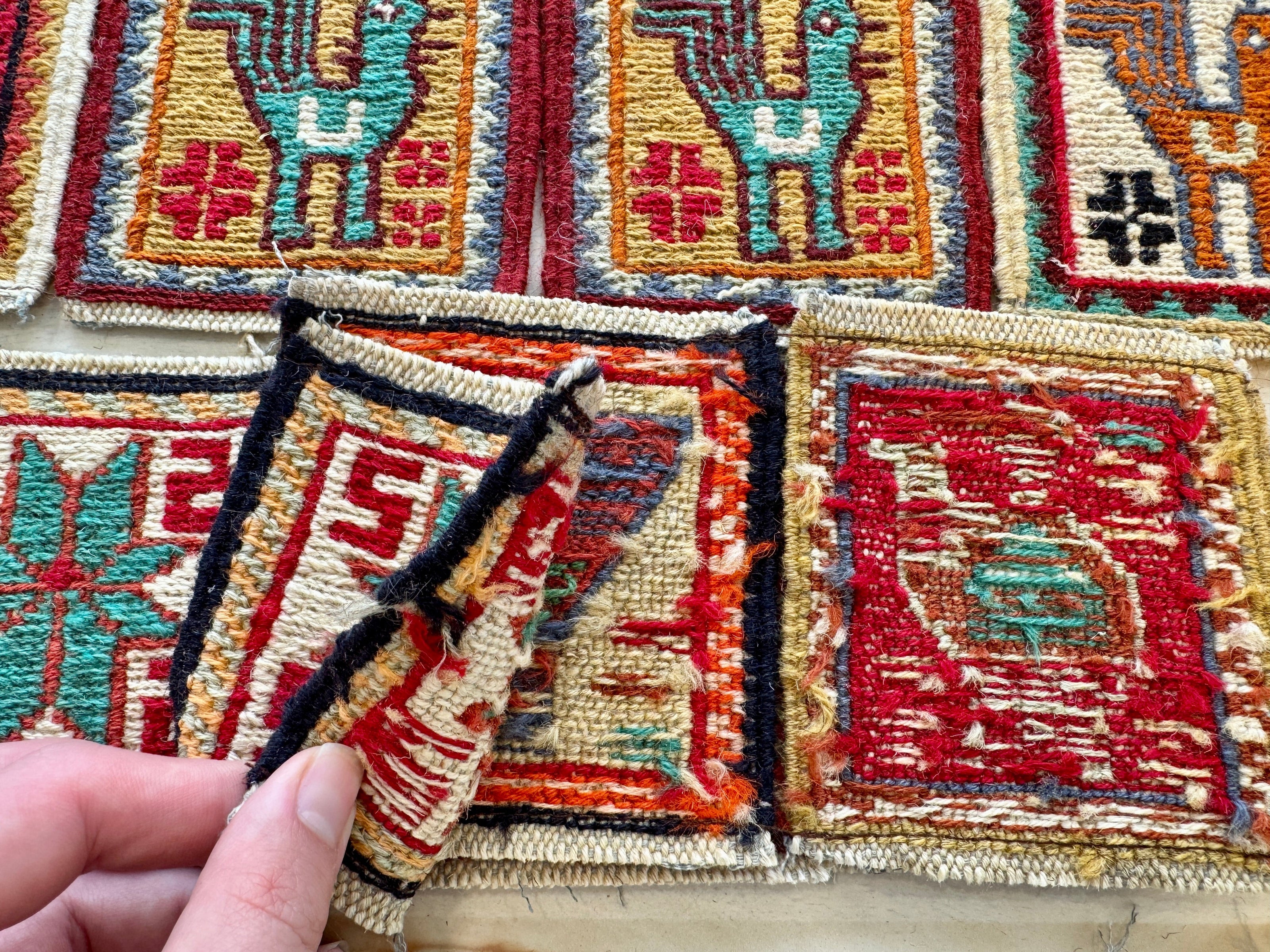 Wool Kilim Coasters 4