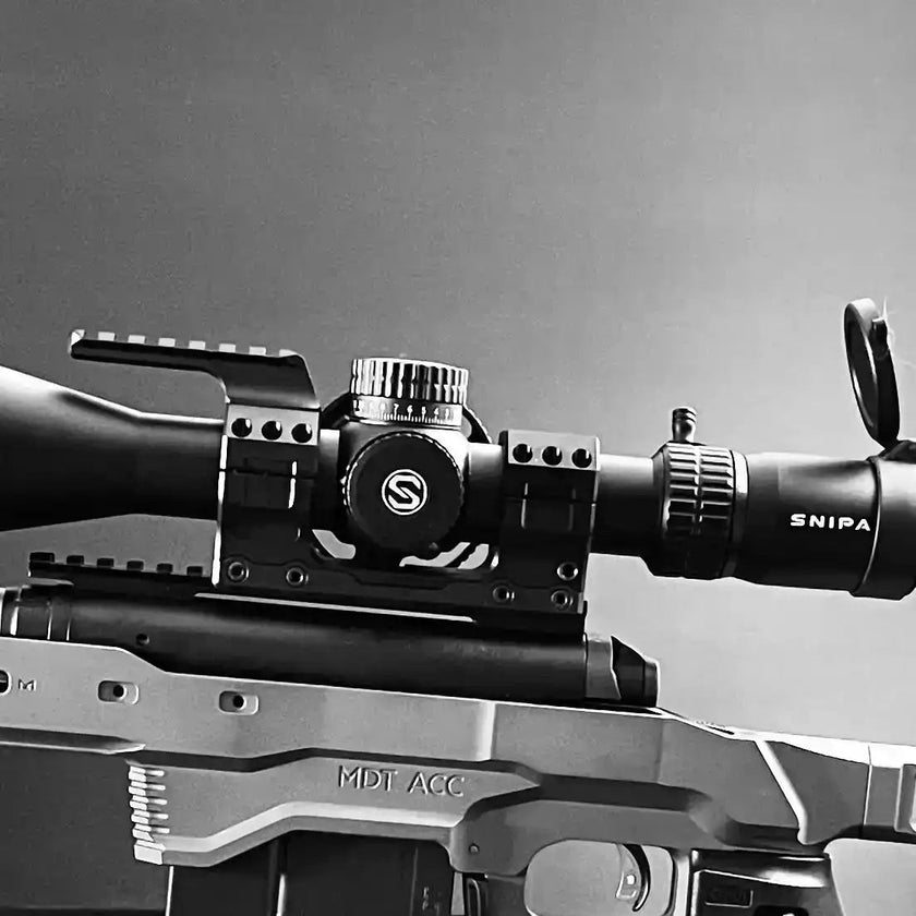 SNIPA™ NorthLine 34 – 34mm Tactical Precision Mount with Integrated Level & Top Picatinny Rail