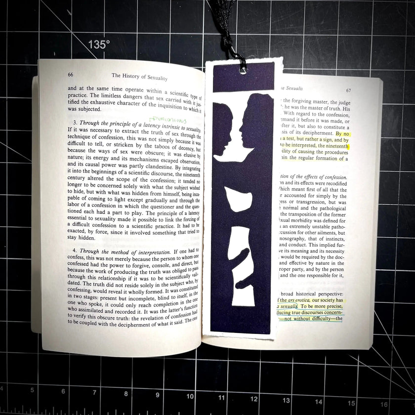 Good Boy Bookmark No. 2 | LINOCUT PRINT