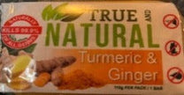 TURMERIC & GINGER FACE & BODY BAR