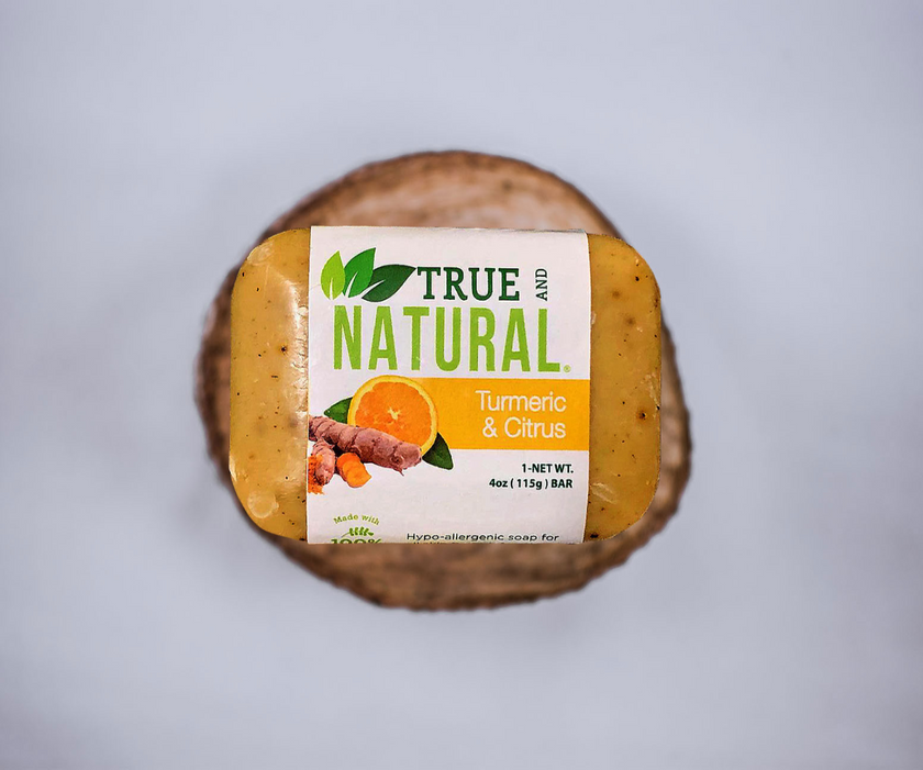 TURMERIC & CITRUS FACE & BODY BAR