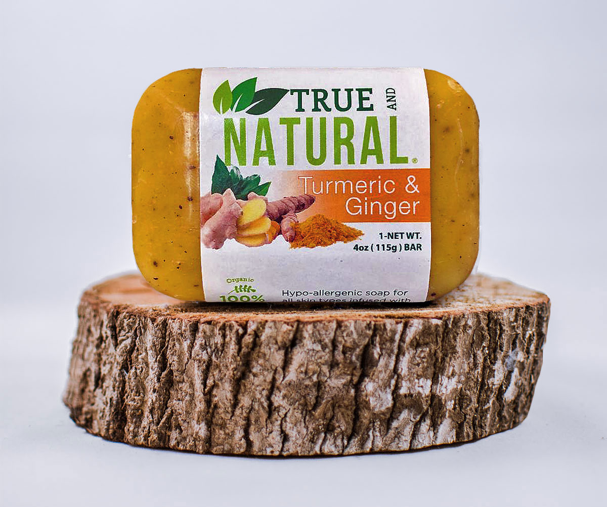 TURMERIC & GINGER FACE & BODY BAR