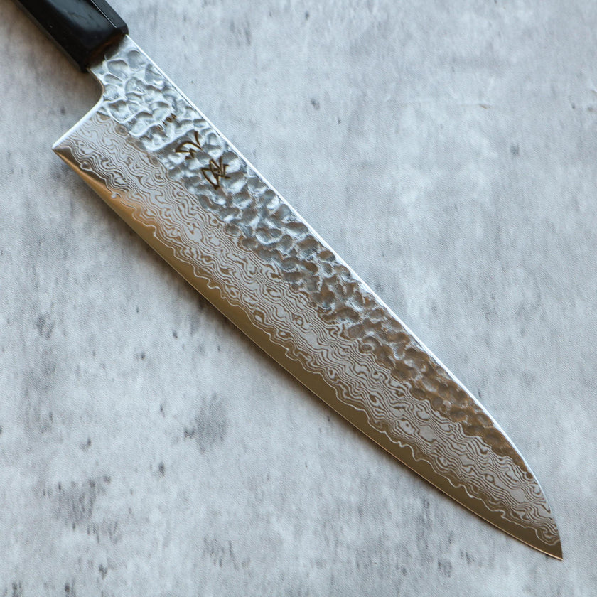 Hatsukokoro Hayabusa Damascus Gyuto 210 mm