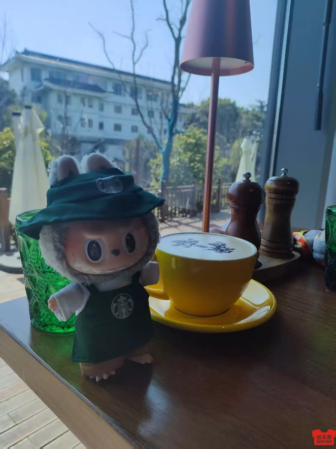 Labubu Outfit- Starbucks  [pre order]