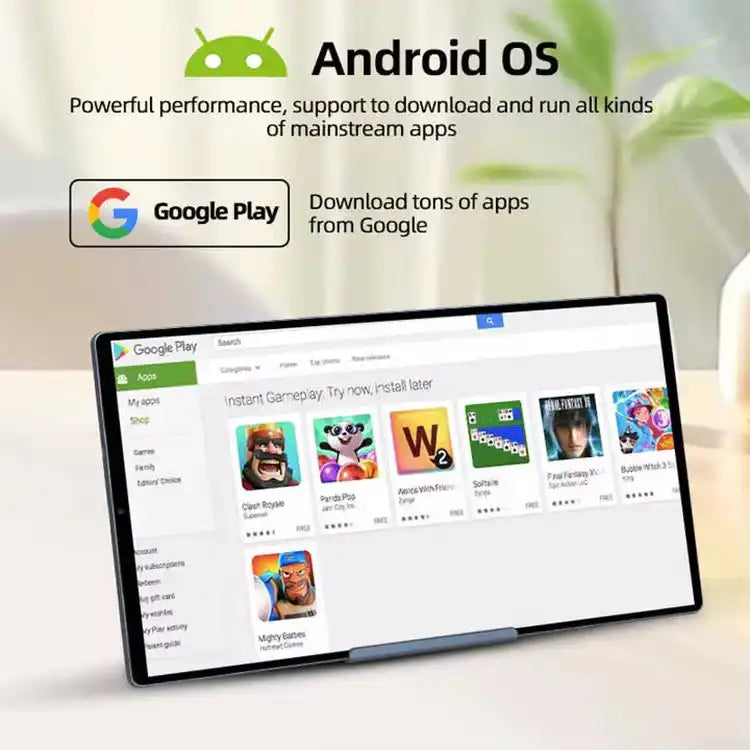 TUTT 21.5” Smart Android Display with Battery, Camera & Touchscreen | Portable Monitor + Smart TV + Conference Screen E21