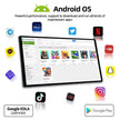 TUTT 21.5” Smart Android Display with Battery, Camera & Touchscreen | Portable Monitor + Smart TV + Conference Screen E21