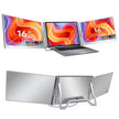 TUTT 16” Dual Portable Monitor | Single Cable Connection | 16:10 Ratio IPS, Stand-Alone Design | Windows, MacBook | S900