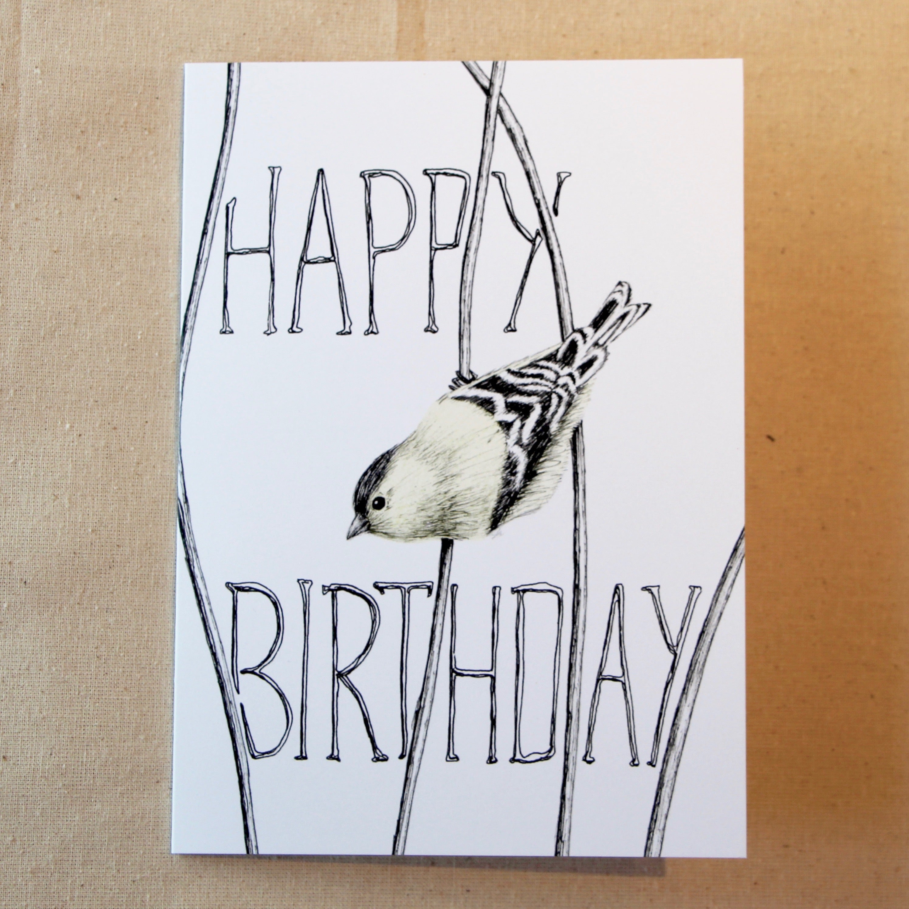'Happy Birthday' Little Bird Card