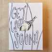 'Get Well Soon' Little Bird Card