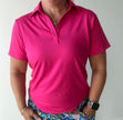 2025 Loose fit Assorted Women's V- neck Polos