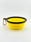 YELLOW Foldable Dog Bowl