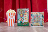 Vintage Carnival Metal Die & Stencil Set - Helter Skelter