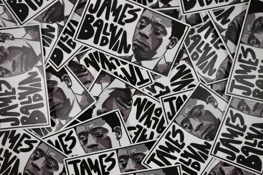 James Baldwin Sticker