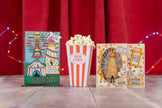 Vintage Carnival Metal Die & Stencil Set - Helter Skelter