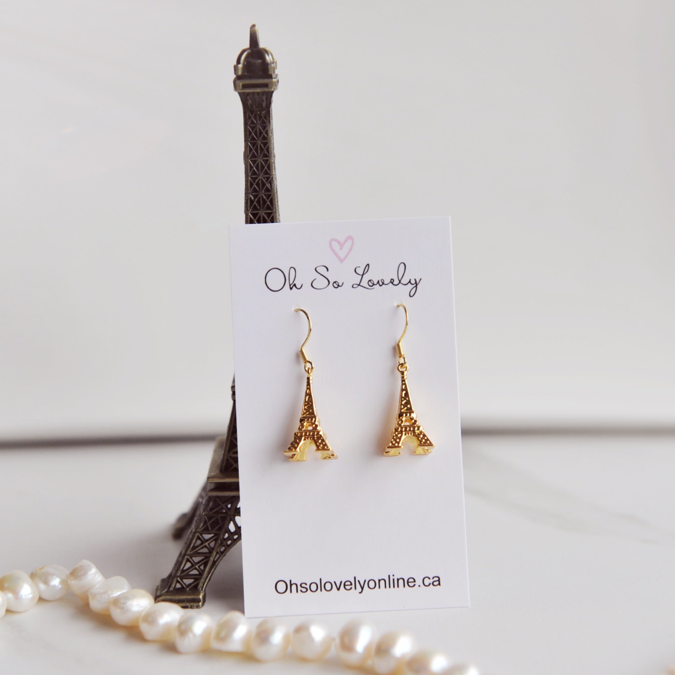 EIFFEL TOWER Drop Earrings