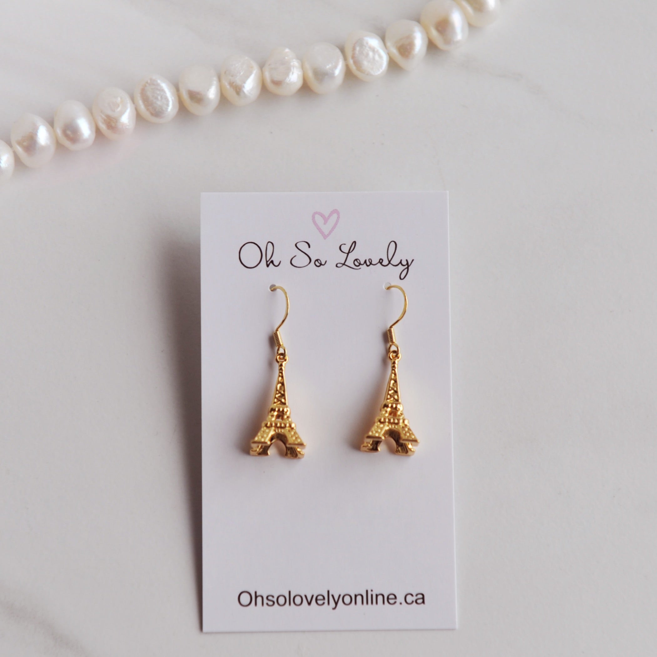 EIFFEL TOWER Drop Earrings
