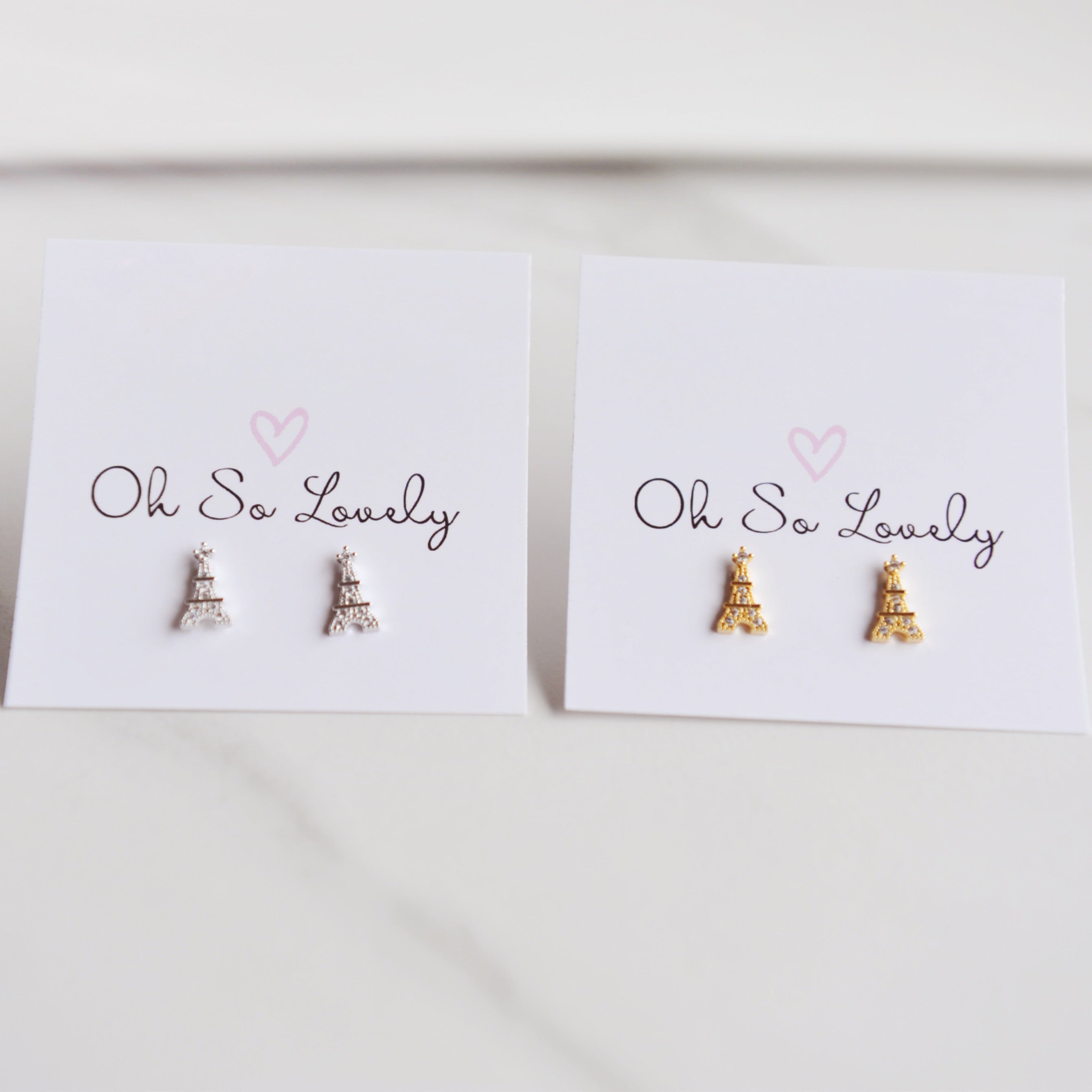 EIFFEL TOWER Stud Earrings