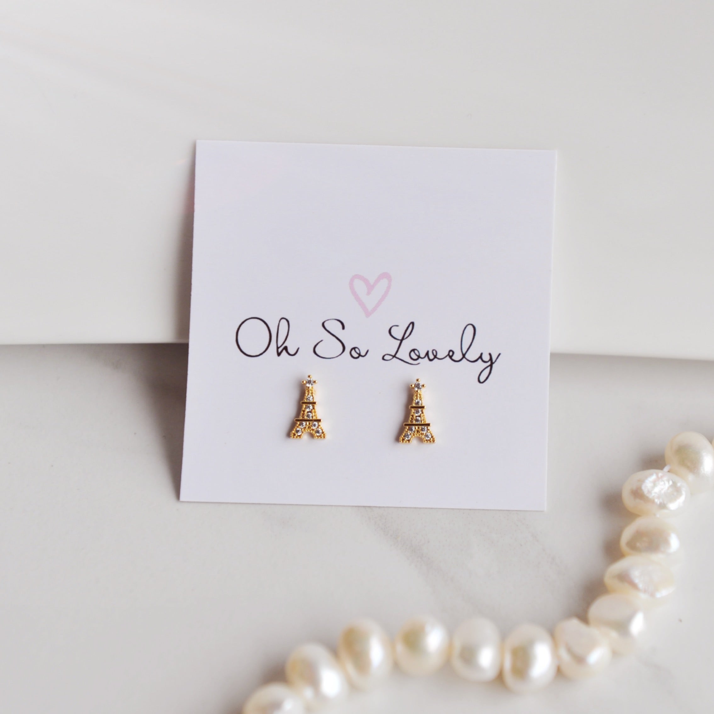 EIFFEL TOWER Stud Earrings