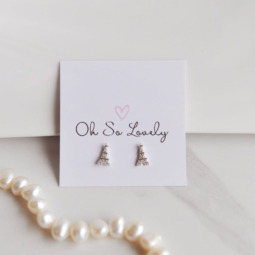 EIFFEL TOWER Stud Earrings