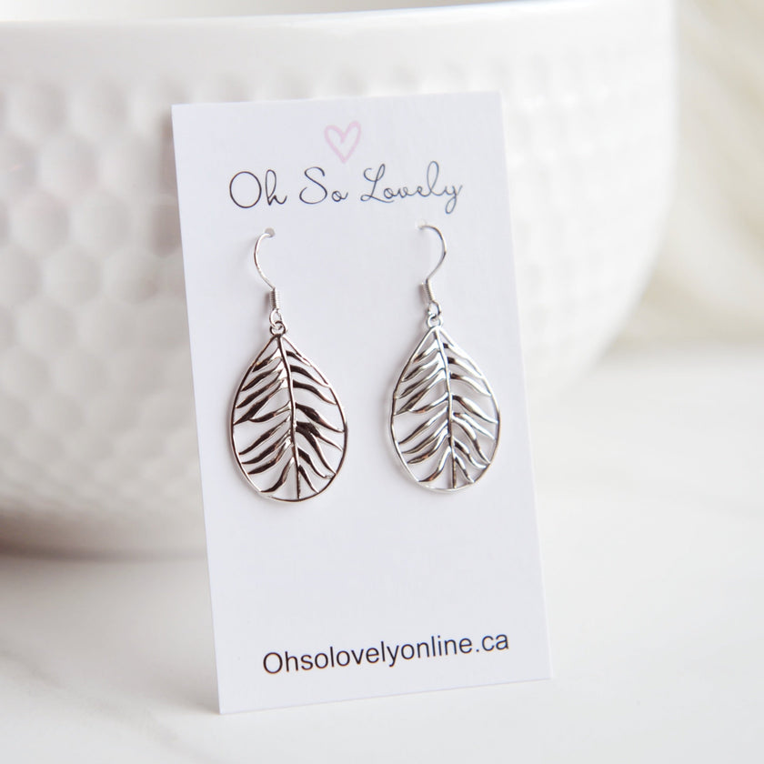 LANA Gold Leaf Earrings