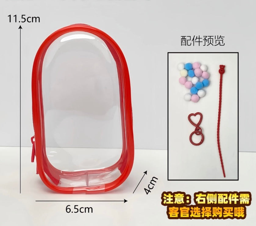 [pre order] Protective case for labubu pin for love series