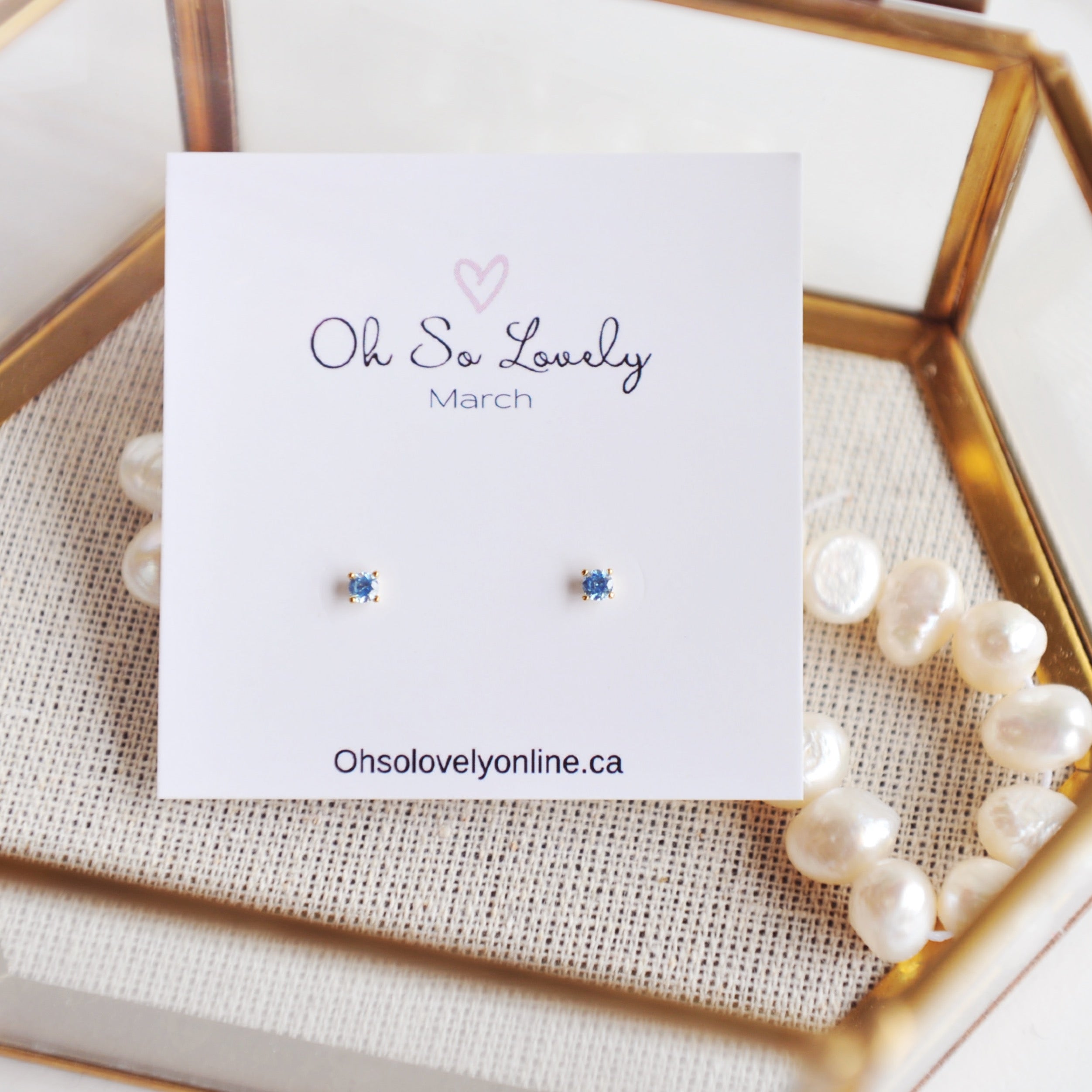 BIRTHSTONE Earrings