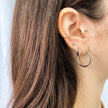 Ear Cuff Torsadé - Argent