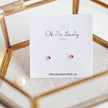 BIRTHSTONE Earrings