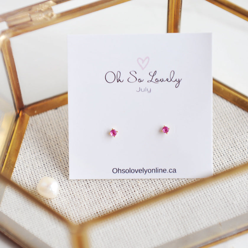 BIRTHSTONE Earrings