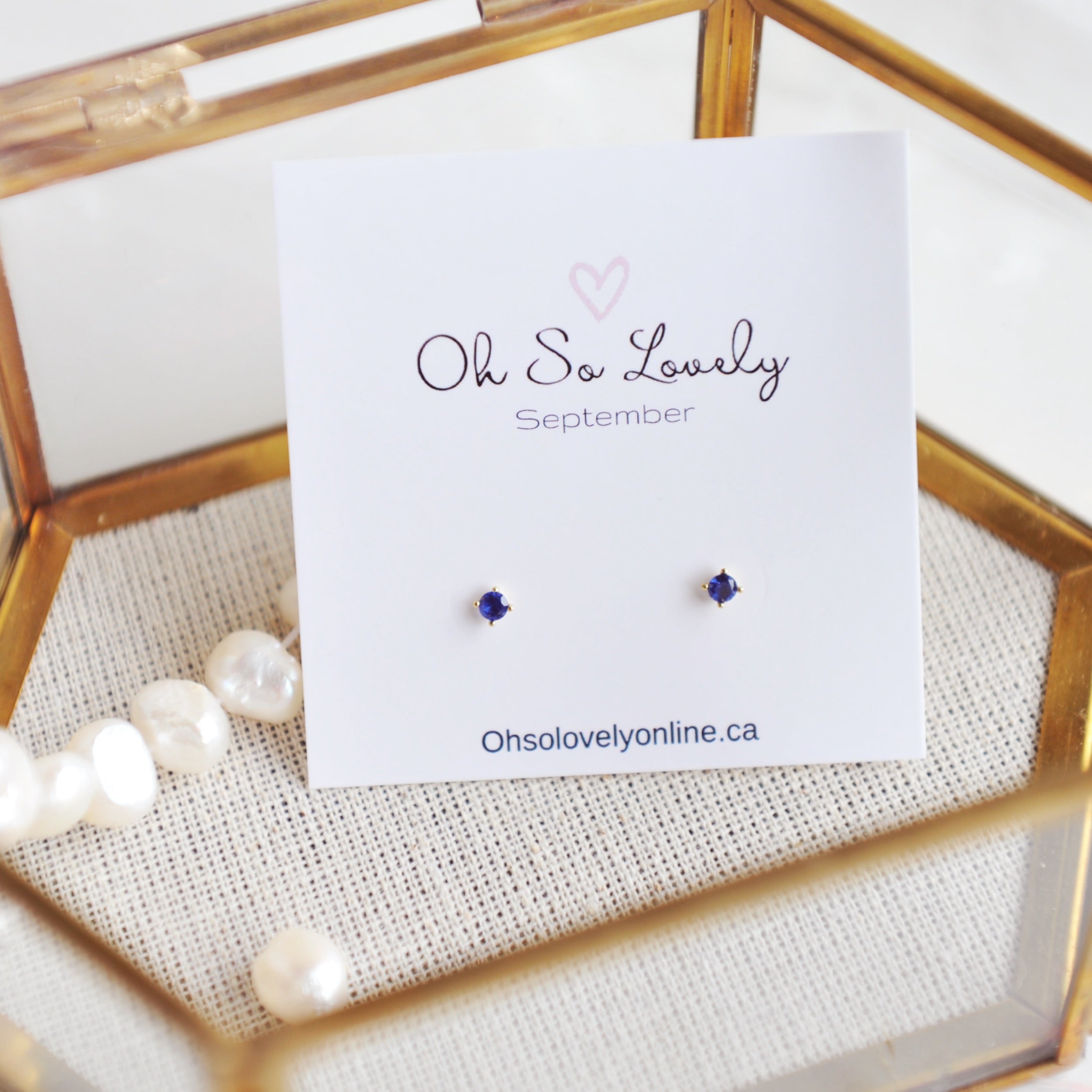 BIRTHSTONE Earrings