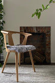 Shorn Silver Icelandic Sheepskin Chair Pad