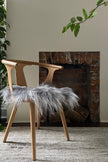 Silver Icelandic Sheepskin Chair Pad