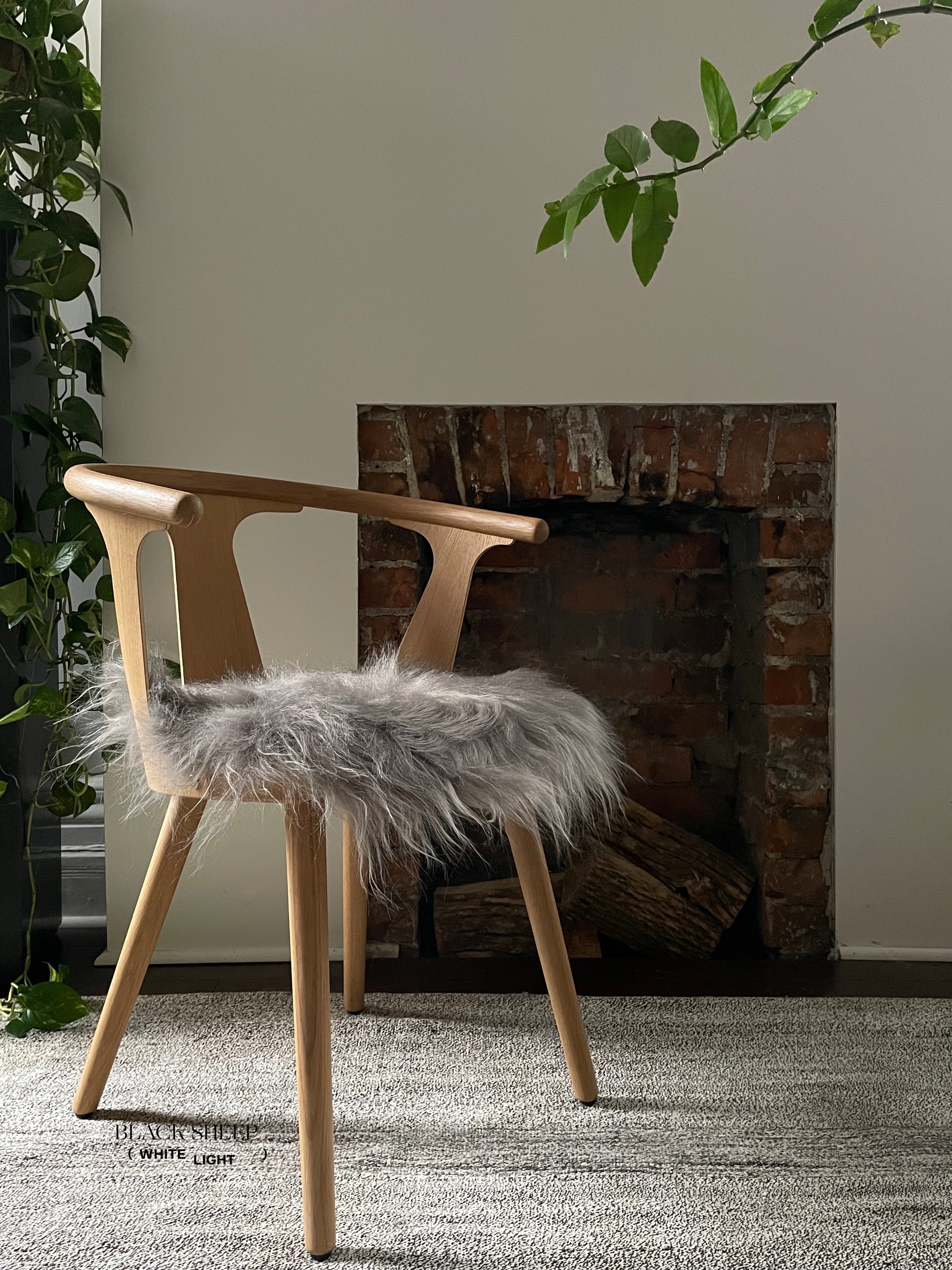 Mineral Icelandic Sheepskin Chair Pad