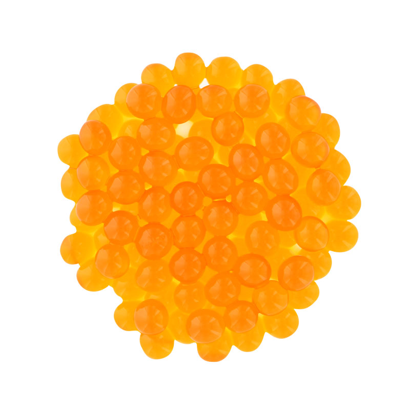 Mango Bursting Boba® | Popping Boba | 490g Mini Tub | 6 Mini Tubs Per Case | 90 Cases Per Pallet | Ships Free Within Canada on Orders Above CAD $199