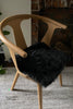 Shorn Black Icelandic Sheepskin Chair Pad