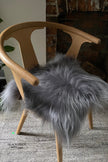 Silver Icelandic Sheepskin Chair Pad