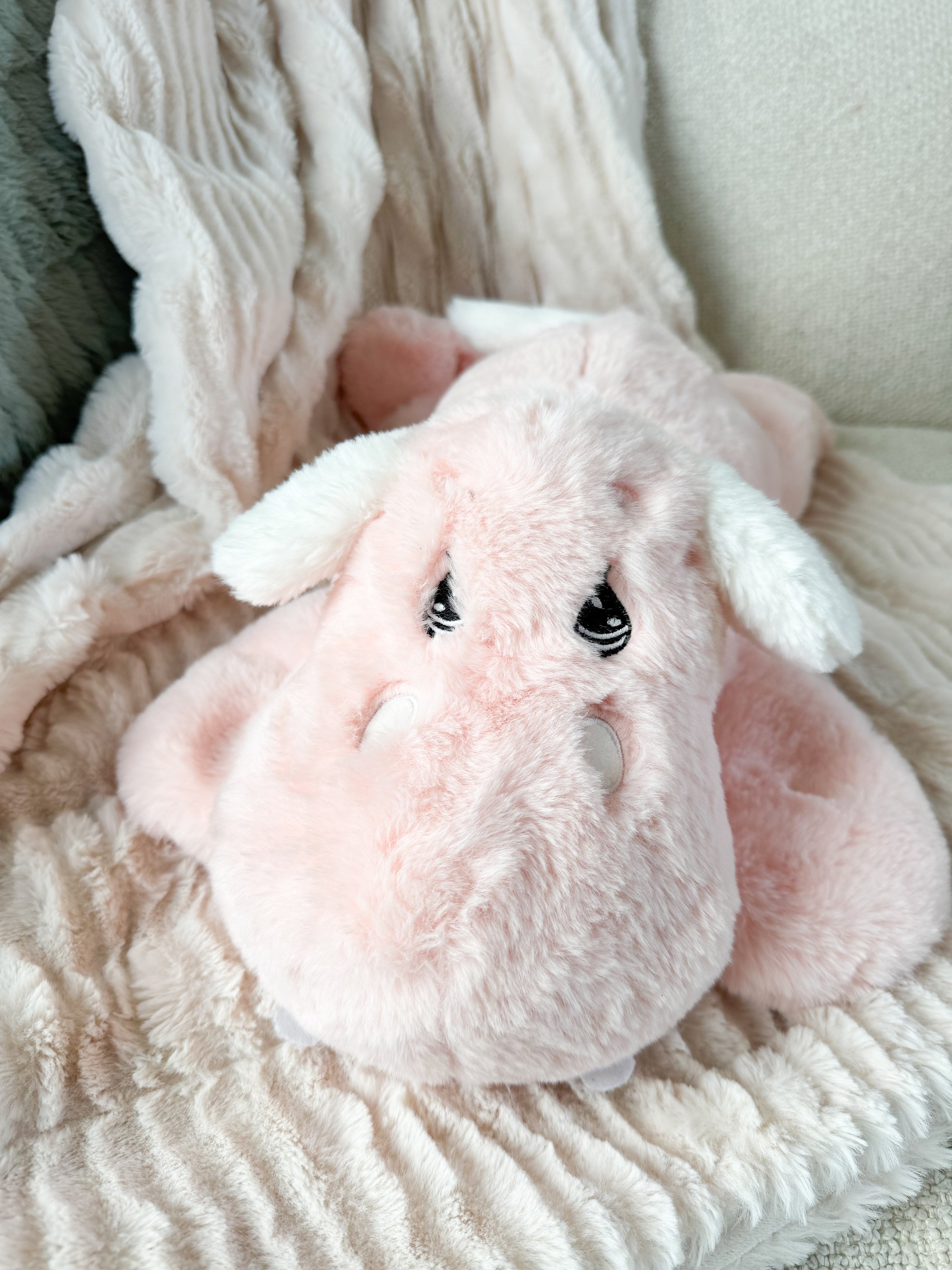 Peluche lestée Hippopo l'hippopotame