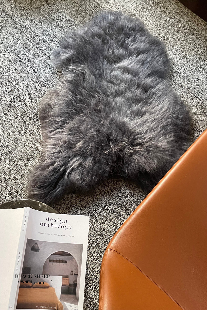 Silver Icelandic Sheepskin