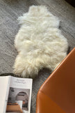 Natural White Icelandic Sheepskin