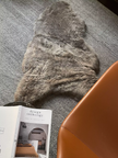 Shorn Taupe Icelandic Sheepskin