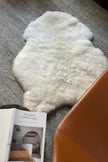 Shorn White Icelandic Sheepskin