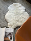 Shorn White Icelandic Sheepskin