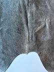 Large Dark Grey Cowhide Area Rug