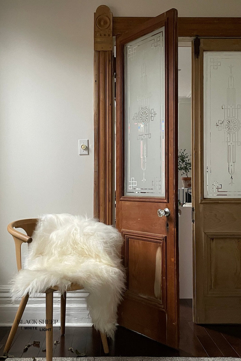 Natural White Icelandic Sheepskin