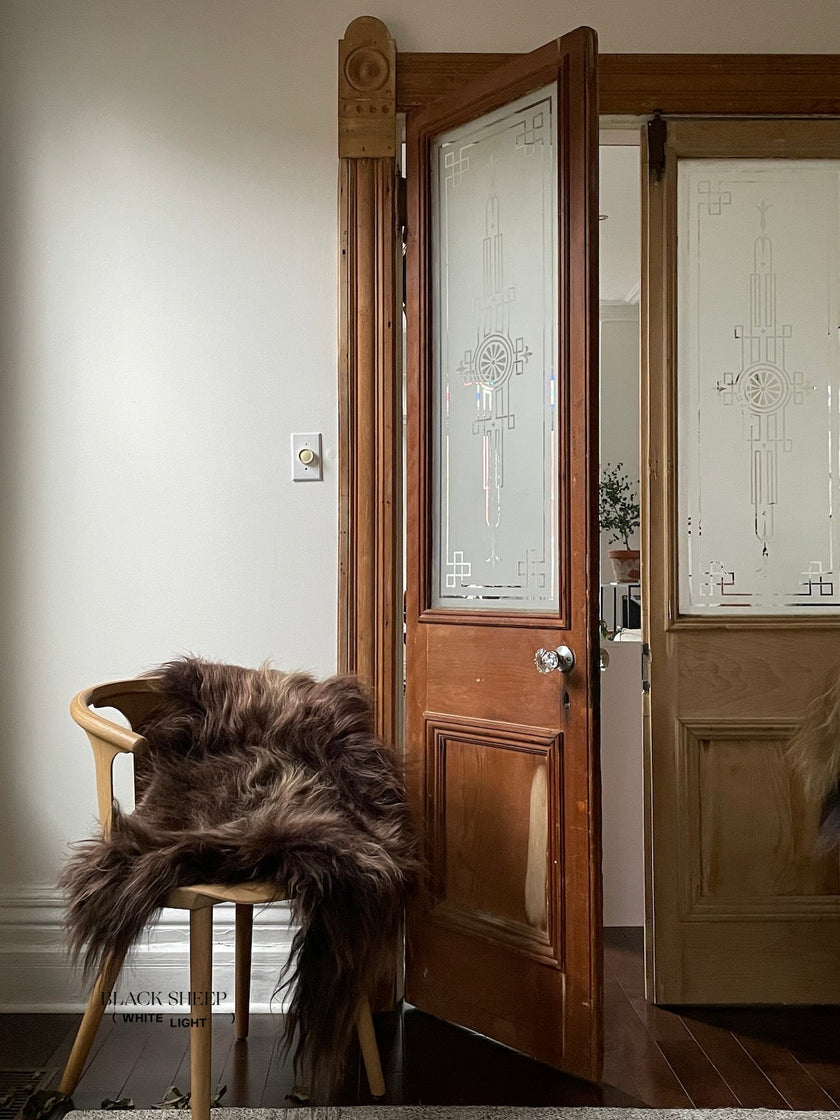 Dark Brown Icelandic Sheepskin